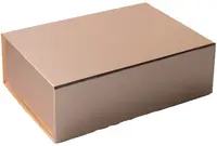 Cutie cadou Gift Box Natural - 20 х 18 х 8 cm, auriu