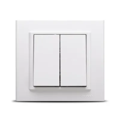 Comutator ST Alb Ovivo Mina, 401-010200-202