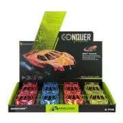 Jucarie masina Nascar nr. 64 MegaCreative 567044, 16 cm, 16x4x7cm, culori fluo, pvc, +3ani