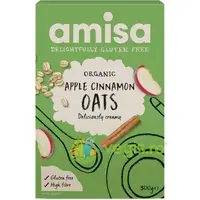 Porridge din Ovaz cu Mar si Scortisoara fara Gluten Ecologic/Bio 300g