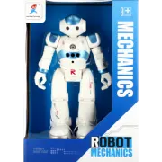 Robot cu functii MegaCreative Mechanics 499163, plastic, alb, 3+ ani