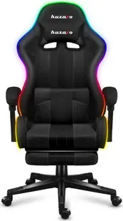 Scaun de gaming Huzaro - Force 4.7 RGB, negru
