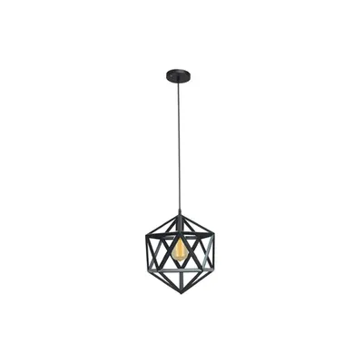 Pendul Zirko 1xE27 60W Negru