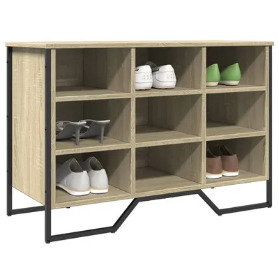 Gossi pantofar, stejar sonoma, 90x38x61,5 cm, lemn prelucrat