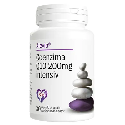 Coenzima Q10 200mg intensiv, 30 capsule, Alevia