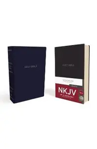 NKJV, Gift and Award Bible, Leather-Look, Blue, Red Letter Edition