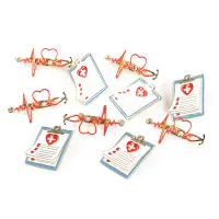 Set 10 brose martisor ritm cardiac si fisa medicala