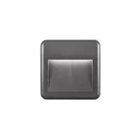 Lampa trepte PULSAR Inchis Gray ABS, AC Driver Included LED 4 Wat 320Lm 3000K or 4000K, 220-220 Volt 50Hz Beam 32 degrees -IP54