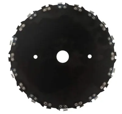Disc NR 9 pentru motocoasa 230 X 20T cu dinti tip lant drujba MX693