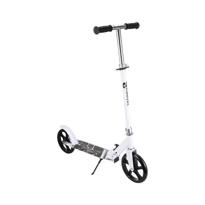 Trotineta pentru copii si adolescenti Novokids Fusion EVO Pro Alb, Functie Super Brake, Maner reglabil pe inaltime, Diametru roata 200 mm, Greutate admisa 100 kg