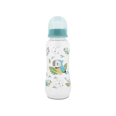 Biberon cu capac, 0 luni+, 250 ml, Aqua Blue