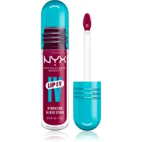NYX Professional Makeup Lip IV luciu de buze rezistent cu efect de hidratare culoare Magenta Mist 5 ml