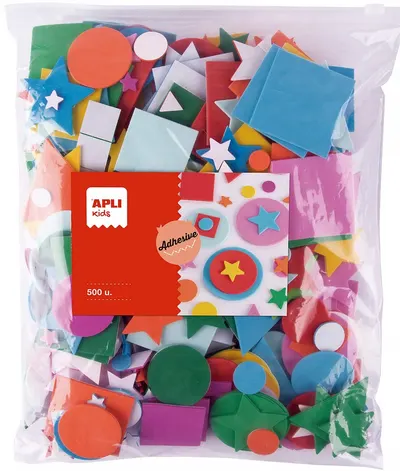Figurine adezive Apli Kids - 500 bucăți