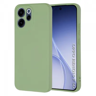 Husa pentru Oppo Reno15 FS / Reno15 F, Techsuit, SoftFlex, Verde Deschis