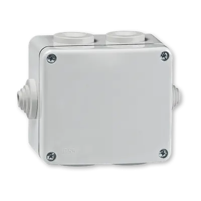 Doza metalica anitvandalism 80x70x25mm cu 6 presetupe