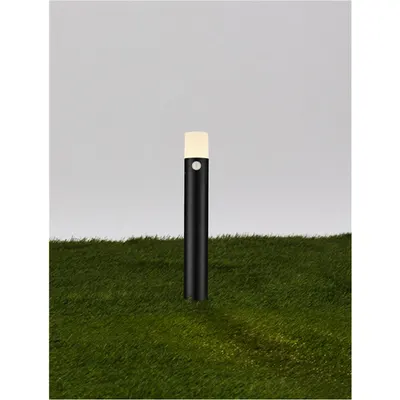 Pitic PAUL Nisipiu Negru Aluminiu - Senzor Function LED 10 Wat 220-240 Volt 685Lm 3000K IP65 cu Senzor
