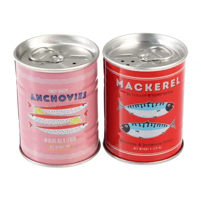 Set solniță și piperniță Fish – Rex London