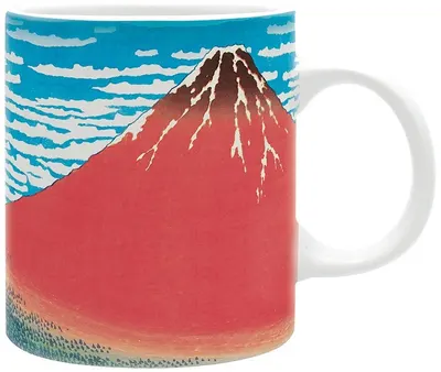 Cană ABYstyle Art: Katsushika Hokusai - Red Fuji