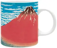 Cană ABYstyle Art: Katsushika Hokusai - Red Fuji