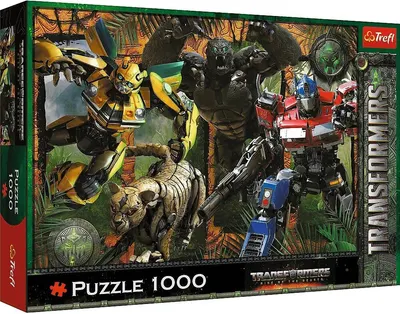 Puzzle Trefl din 1000 de piese - Transformers: Rise of the Beasts