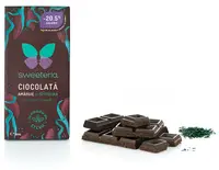 Ciocolata amaruie cu 70% spirulina, 100g, Sweeteria