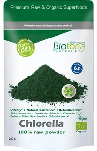 Pulbere de chlorella, 200 g, Biotona