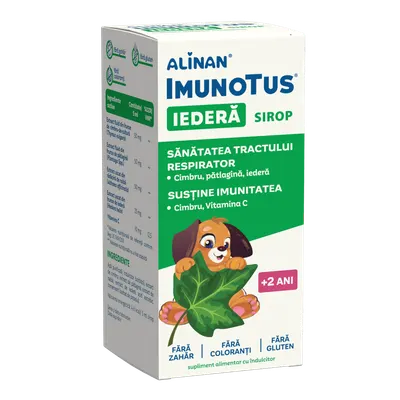 Sirop Alinan Imunotus cu Iedera, 150ml, Fiterman