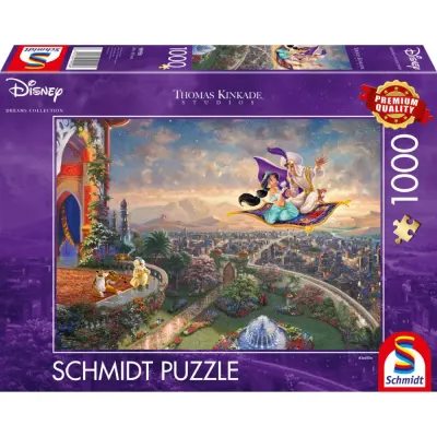Puzzle Thomas Kinkade - Disney - Aladdin 1000