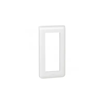 Placa Mosaic - 5 vertical module - alb