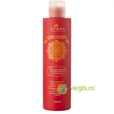 Sampon Revitalizant pentru Par Roscat cu Fito Pigmenti, Henna si Acid Hialuronic 200ml