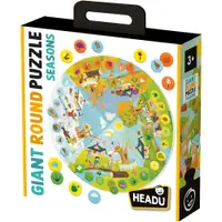 Puzzle educativ rotund Sa Invatam Anotimpurile Headu
