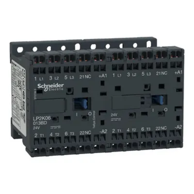 Contactor Tesys K Reversibil - 3P - Ac-3 = 440 V 20 A - 1 Nc - 24 V