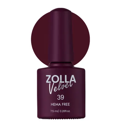 Oja semipermanenta Zolla Velvet Hema Free 39