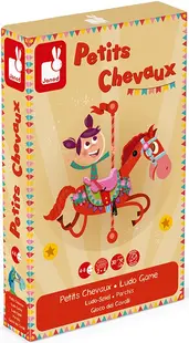 Joc de societate Janod Carrousel - Nu te supara frate, caii mici