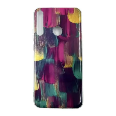 Husa Compatibila cu Huawei P40 Lite E model Brush Strokes, Silicon, TPU Multicolor Engros