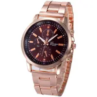 Ceas dama Geneva, Quartz, Rose Gold / Maro