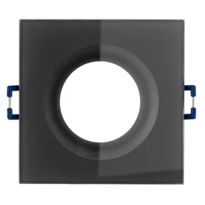 Rama Spot Incastrabila Ip44, Patrata, Fixa, Gri