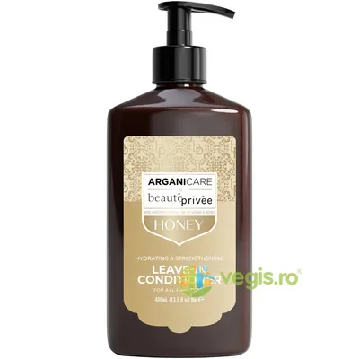 Balsam Leave-In Hidratant si Fortifiant cu Ulei de Argan si Miere 400ml