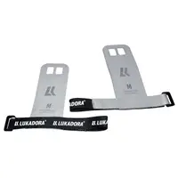 Protectie pentru palme (GYM GRIPS), masura M, gri, Lukadora
