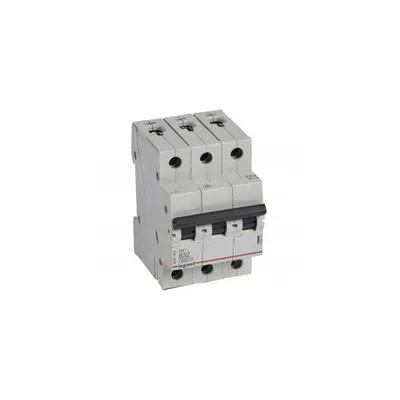 Siguranta automata MCB RX³ 6000 - 3P 400 V~ - 32 A - B curba - alimentare tip furca