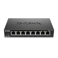 Switch cu 8 porturi D-Link DGS-108, 16 Gbps, 11.9 Mpps, 8.000 MAC, fara management