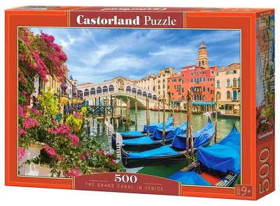 Puzzle Castorland din 500 piese - Canalul Mare, Veneția