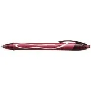 Roller cu gel BIC, Gelocity Quick Dry, 0. 7 mm, scriere rosie