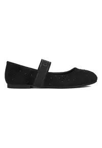 Balerini copii - negru - textilt