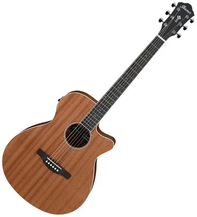 Chitară electroacustică Ibanez - AEG7MH OPN, maro