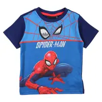 Tricou copii 100% bumbac, albastru, Happy Days, Spiderman