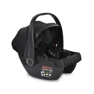 Scoica auto, Lorelli Aria Luxe, panou de ventilatie, tetiera reglabila, maner reglabil, 0-15 luni, 40-87 cm, Black Jasper