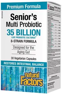 Senior's Multi Probiotic, 30 capsule, Natural Factors