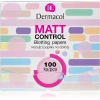 Dermacol Matt Control foițe cu efect matifiant 100 buc