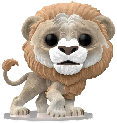 Figurină Funko POP! Movies: Wicked - Cowardly Lion (Flocked) (Special Edition) #1930